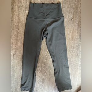Womens 21” lululemon align leggings graphite grey